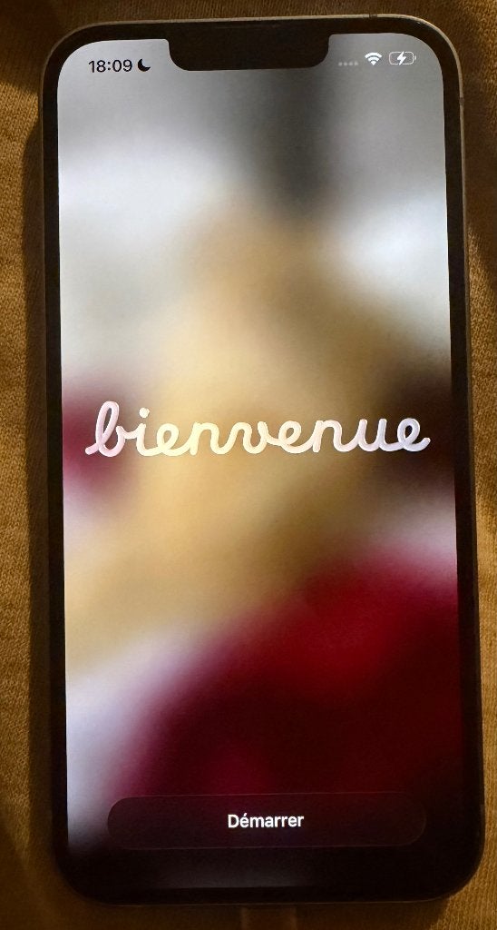 iPhone 14 bleu clair, Télécoms, 128 GB, Comme neuf, Enlèvement, Sans abonnement