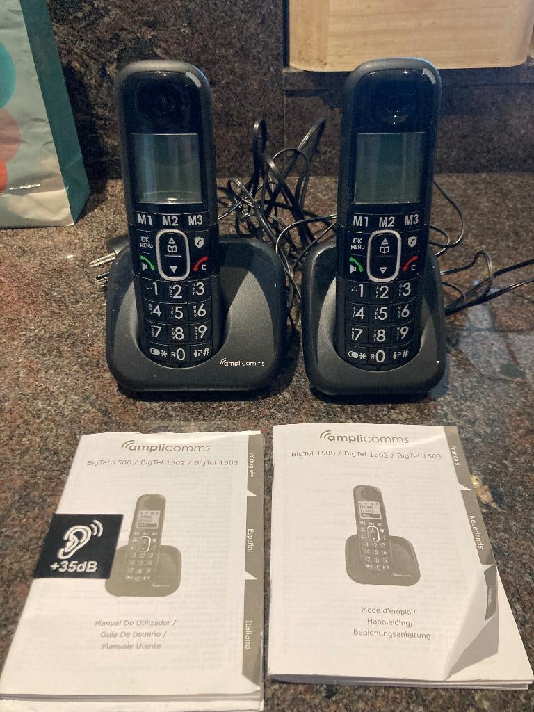 seniorentelefoon amplicomms, Telecommunicatie, Ophalen, Gebruikt