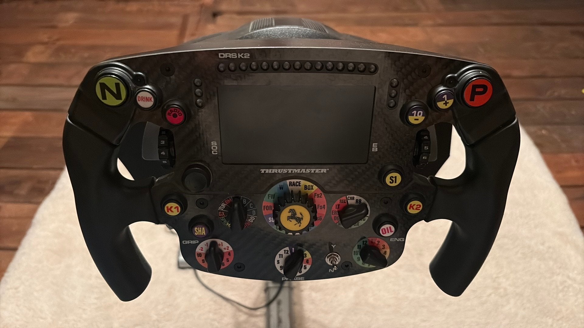 Thrustmaster + Playseat + F1 Ferarri stuurwiel, Enlèvement ou Envoi, Comme neuf