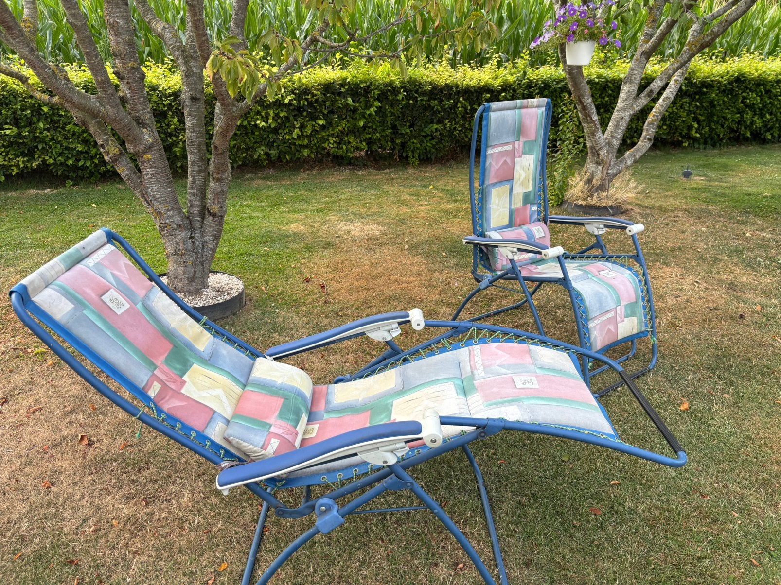 Lafouna, Jardin & Terrasse, Chaises longues, Enlèvement, Utilisé, Métal