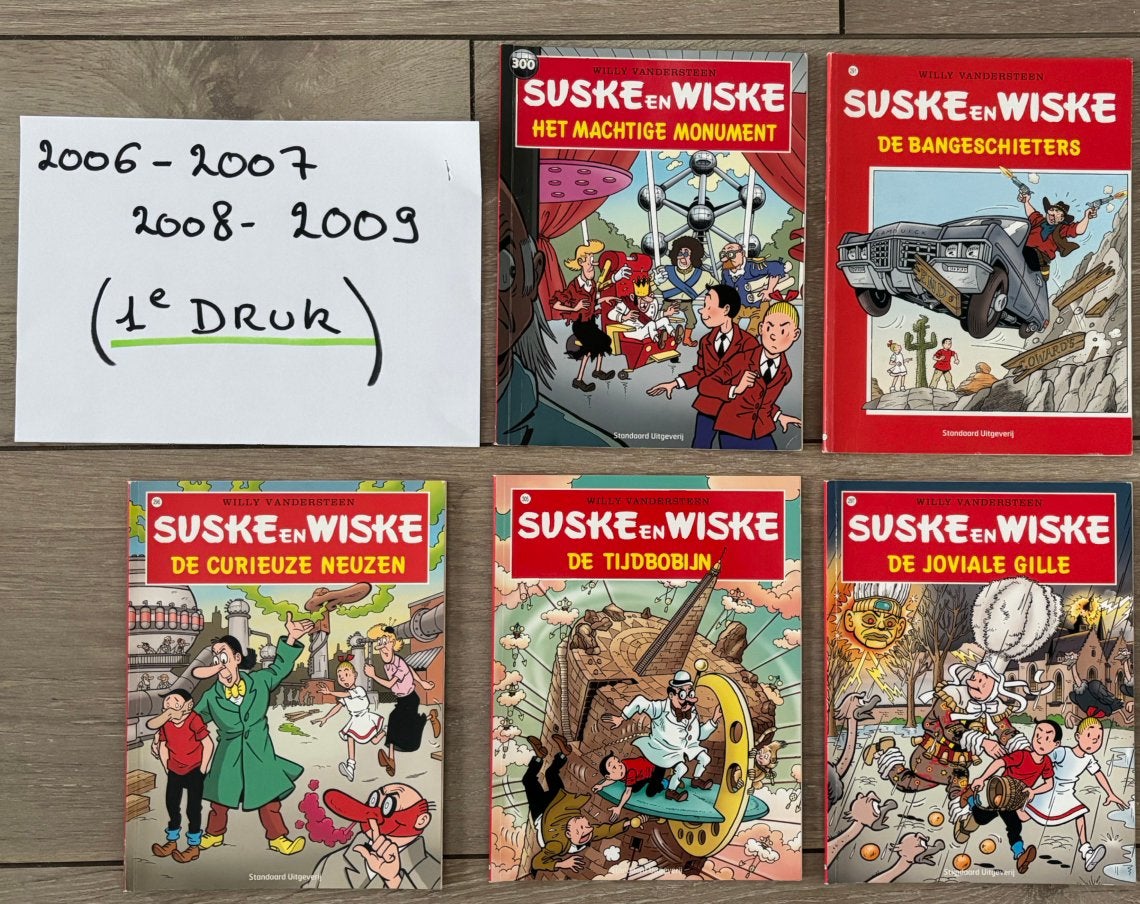 Suske et Wiske (PREMIÈRE ÉDITION) 2006-2007-2008-2009, Enlèvement, Utilisé