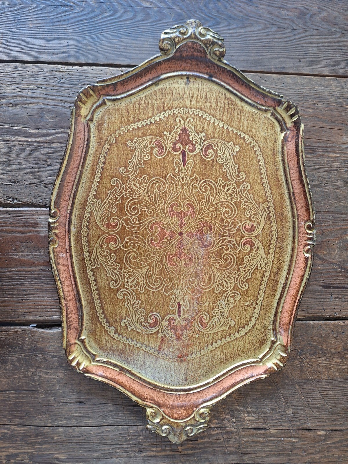 vintage retro dienblad, Huis en Inrichting, Ophalen of Verzenden