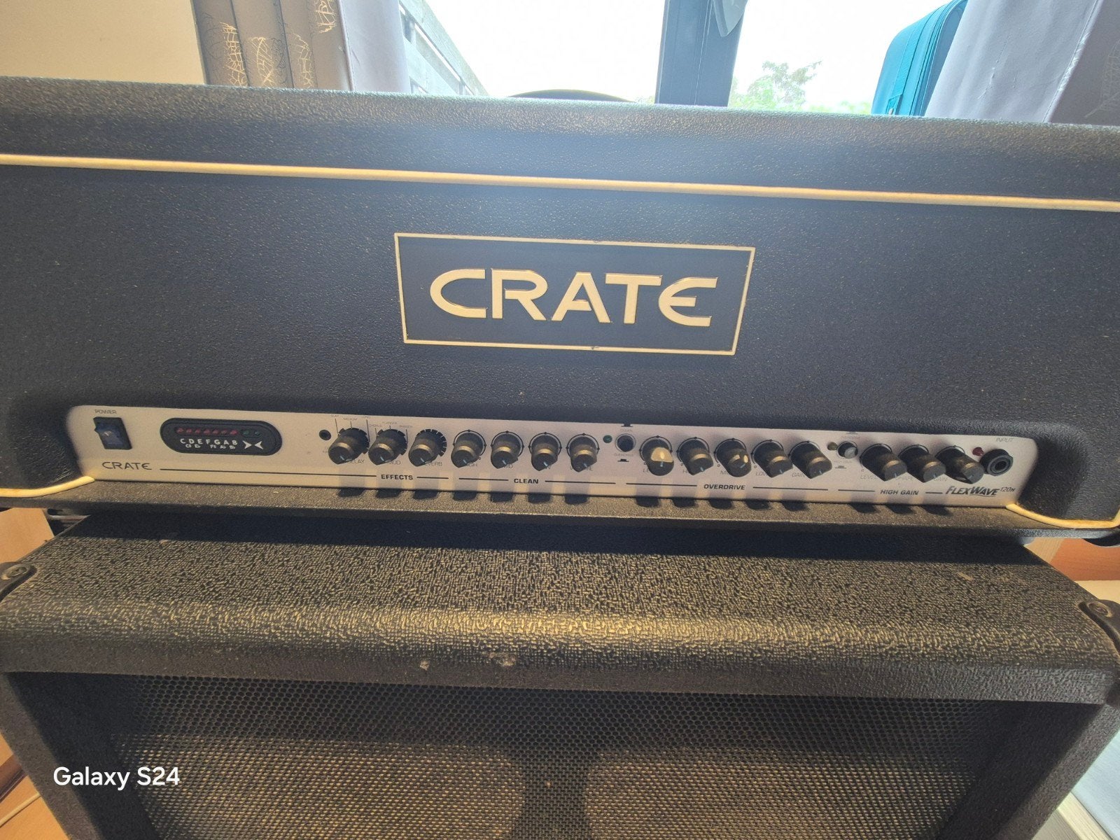 Guitaramp CRATE KABINET + Top incl de nodige kabels, Enlèvement