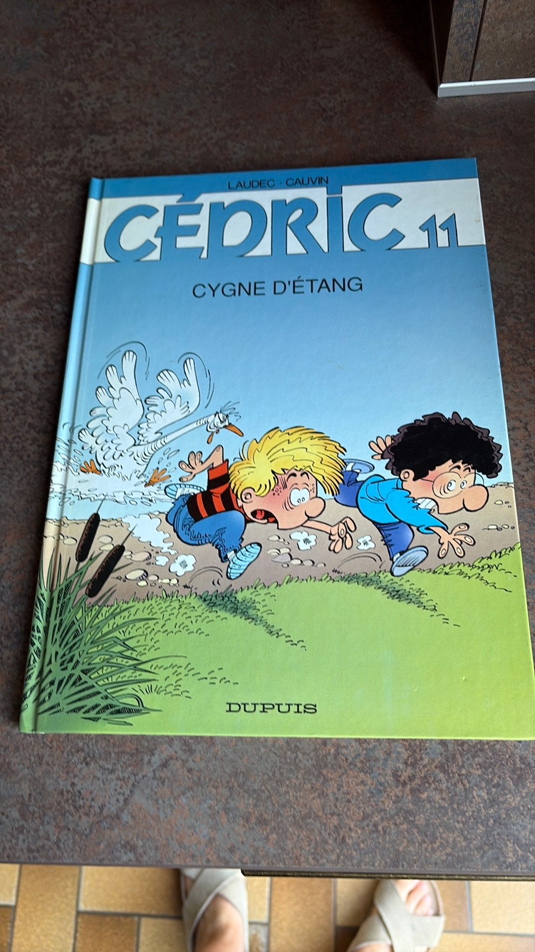 Strip cedric cygne d etang nr 11, Ophalen of Verzenden, Gelezen