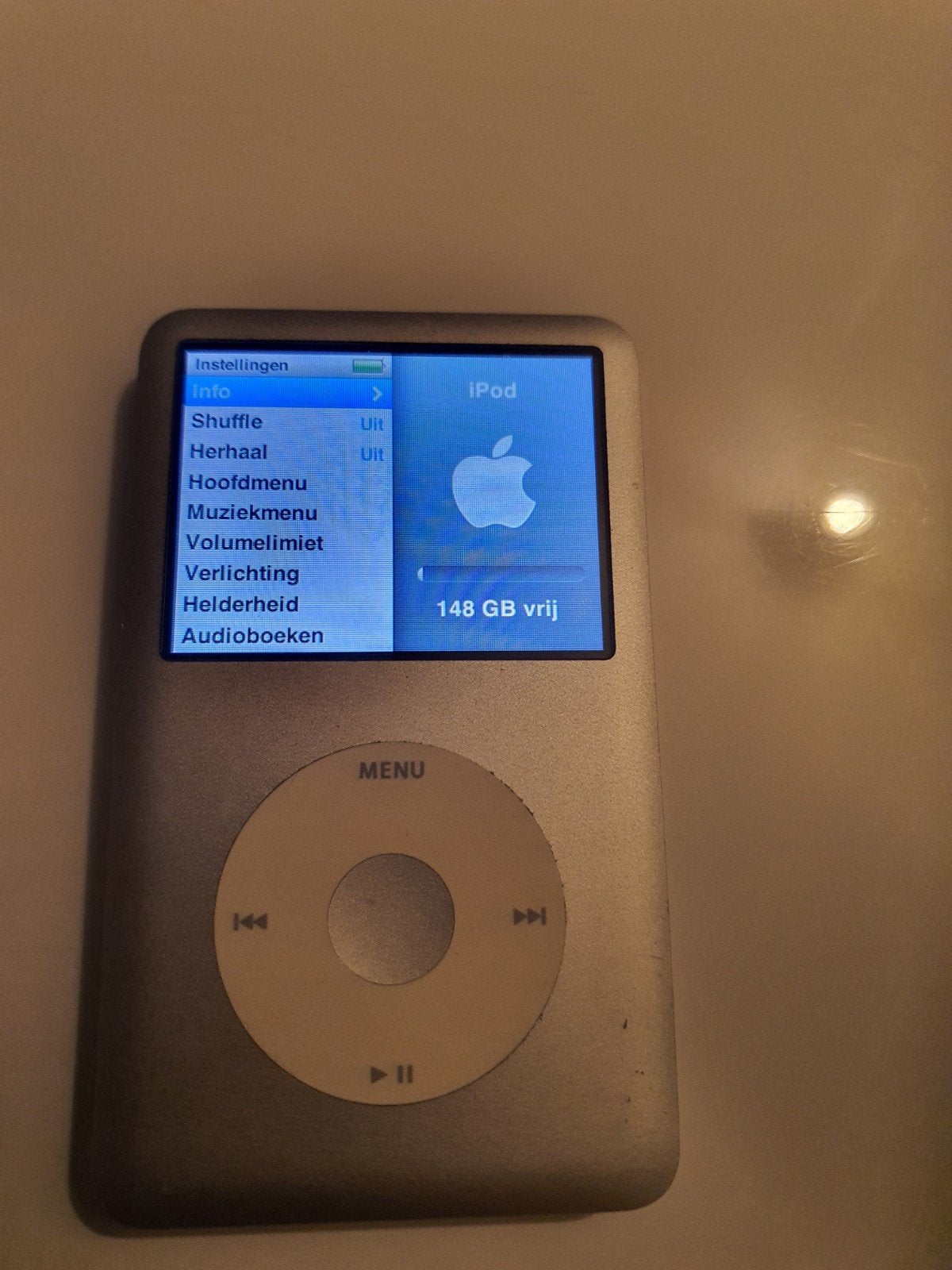 Ipod classic 160 GB A1238, TV, Hi-fi & Vidéo, Lecteurs Mp3 | Apple iPod, Enlèvement ou Envoi, Classic