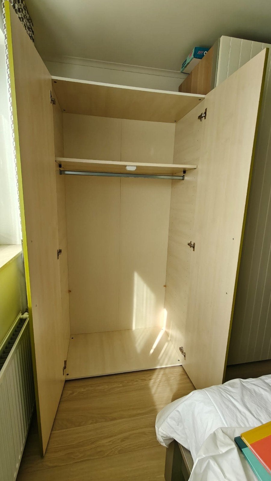 Kleerkast, Ophalen