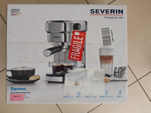Machine à expresso SEVERIN, Dolce Gusto, Enlèvement, Réservoir d'eau, Autres marques