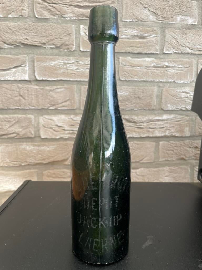 Jack-op fles depot laerne, Verzamelen, Biermerken, Ophalen of Verzenden, Gebruikt, Flesje(s)