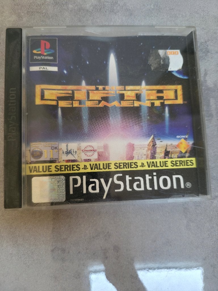 The Fifth Element PS1 doosje zonder cd (PAL), Avontuur en Actie, Gebruikt, Verzenden, 1 speler