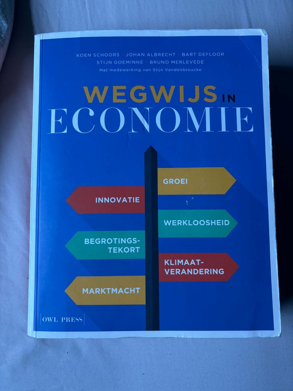 Wegwijs in economie, Boeken, Ophalen of Verzenden, Zo goed als nieuw
