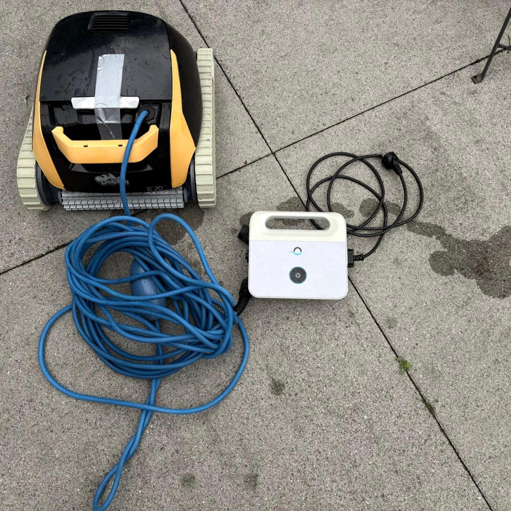 Zwembad robot Dolphin E20, Tuin en Terras, Zwembad-toebehoren, Ophalen, Gebruikt