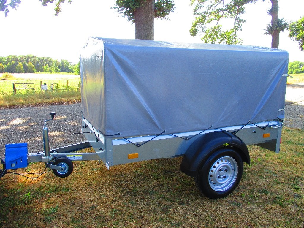 Aanhanger met huif huif aanhanger gesloten i,z,g,s., Auto diversen, Aanhangers en Bagagewagens, Ophalen of Verzenden
