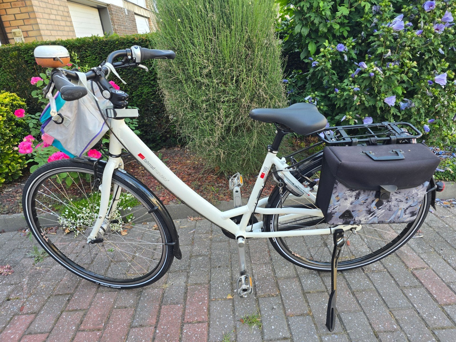 damesfiets vsf S100 fahrradmanufactur, Versnellingen, Zo goed als nieuw, Minder dan 47 cm, Ophalen