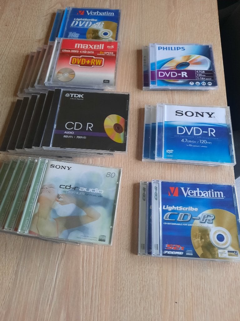 lege CD DVD  voor opname, Computers en Software, Ophalen, Nieuw, Cd