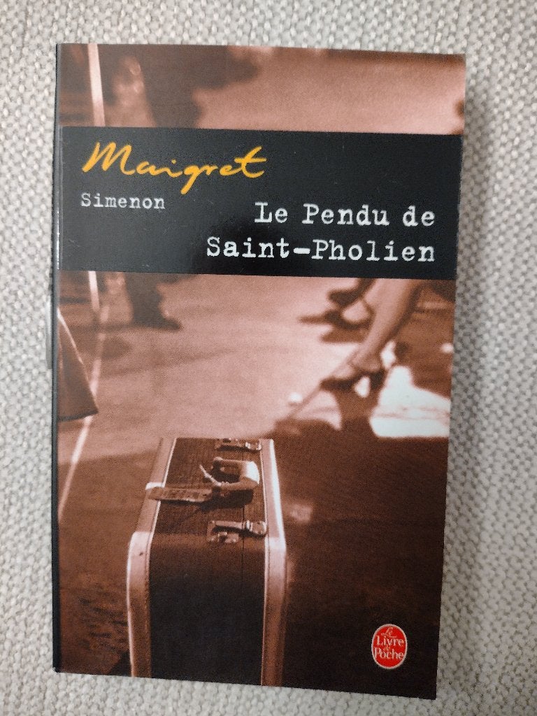 Le pendu de St Pholien, Enlèvement ou Envoi, Utilisé, Georges Simenon