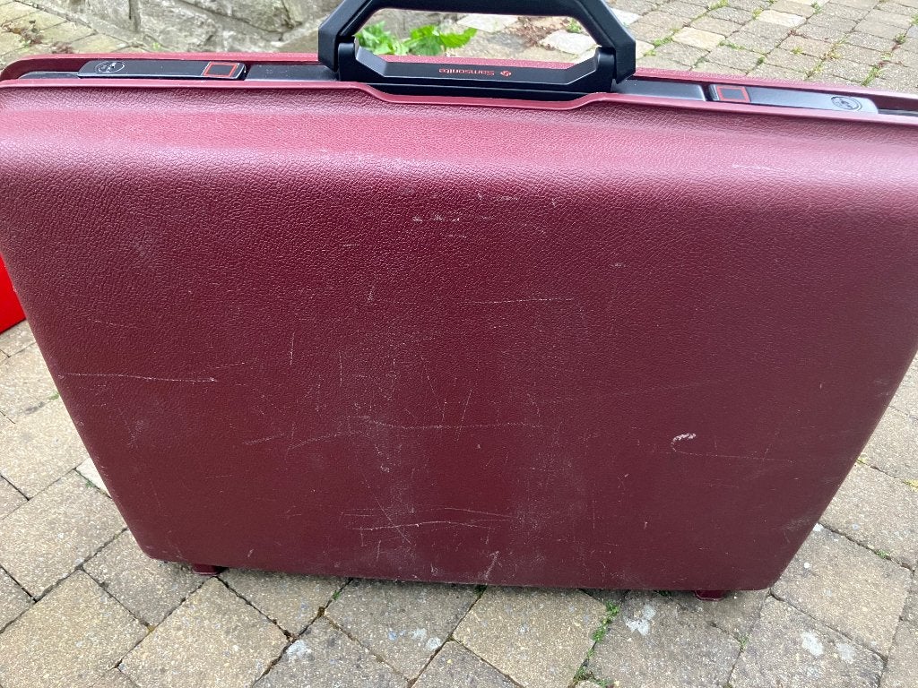 Valise Samsonite - étui de voyage robuste, Enlèvement ou Envoi, Utilisé, Roulettes