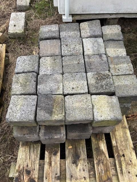 pavés en scories de cuivre, Enlèvement