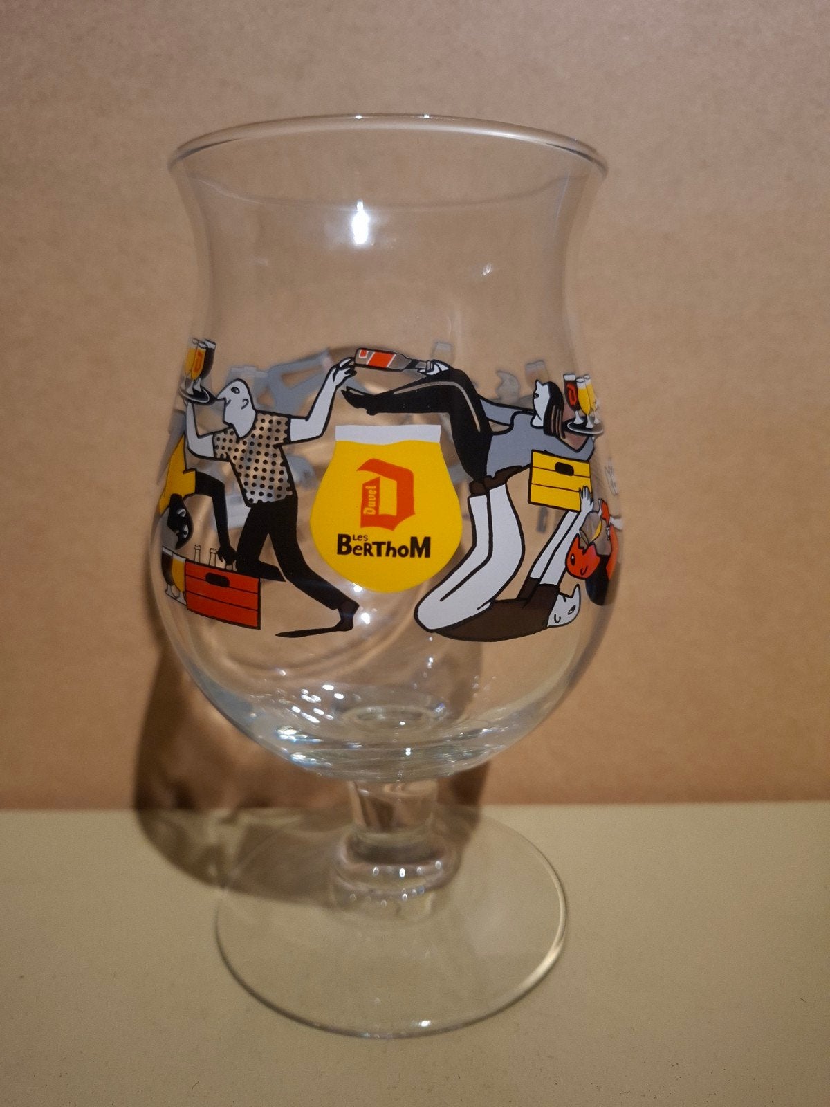duvel glas Berthom, Enlèvement ou Envoi, Duvel