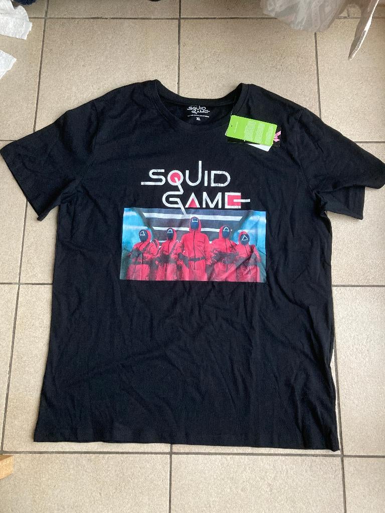 Nieuw T shirt ' Squid Game ' - maat XL, Enlèvement ou Envoi, Neuf, Taille 56/58 (XL)