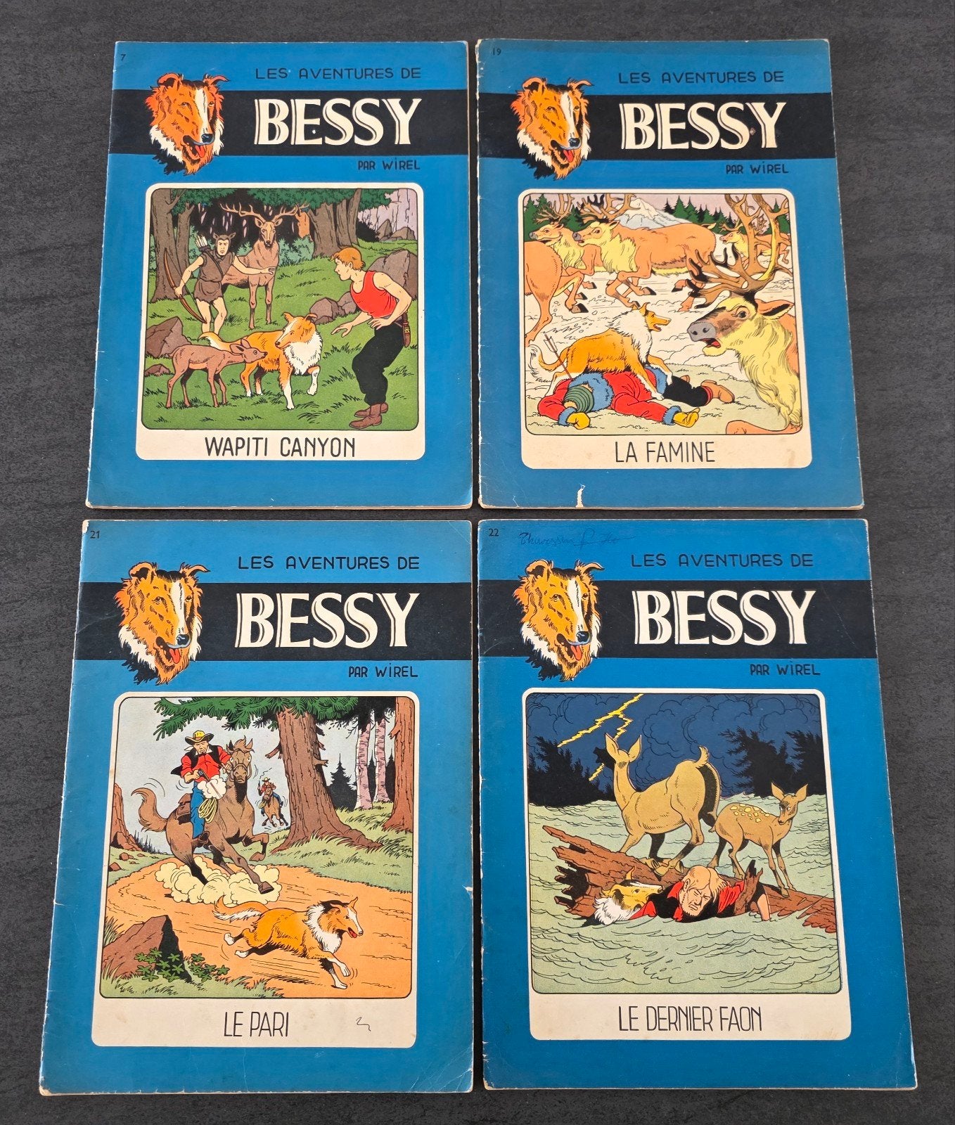 Oude strips: Bessy, Boeken, Ophalen of Verzenden, Gelezen
