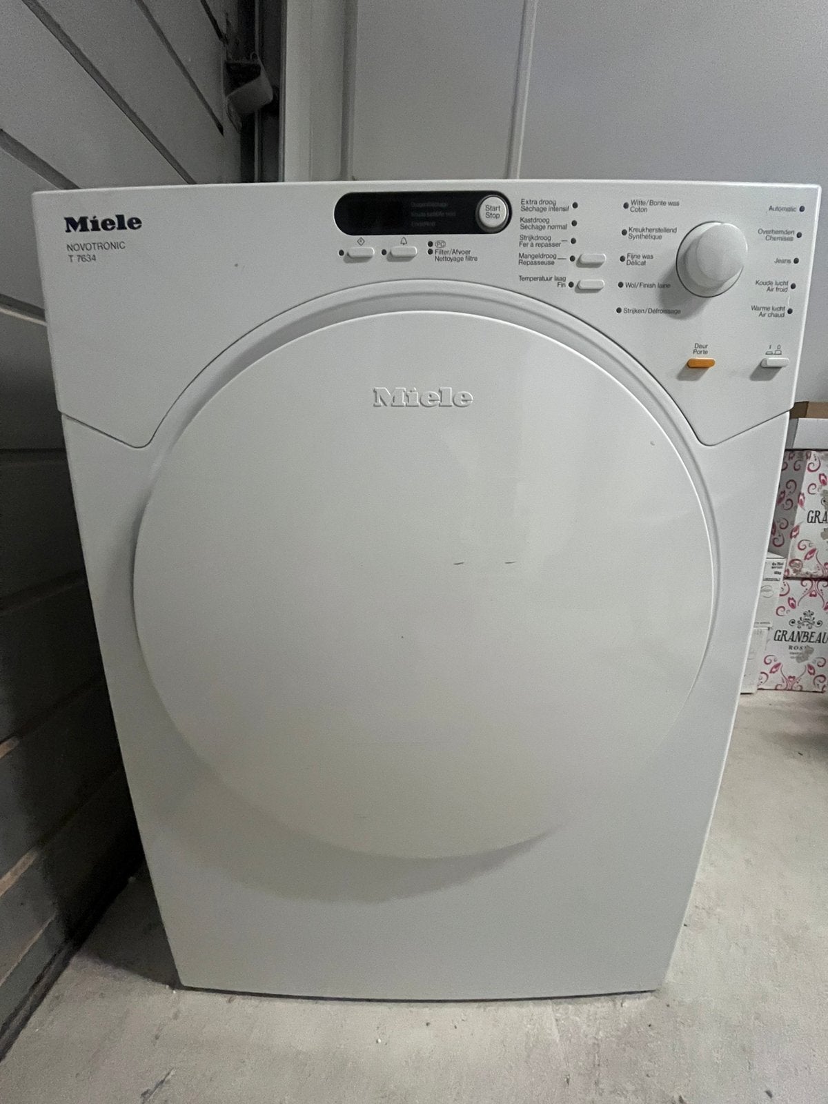 Miele droogkast, Ophalen, Zo goed als nieuw