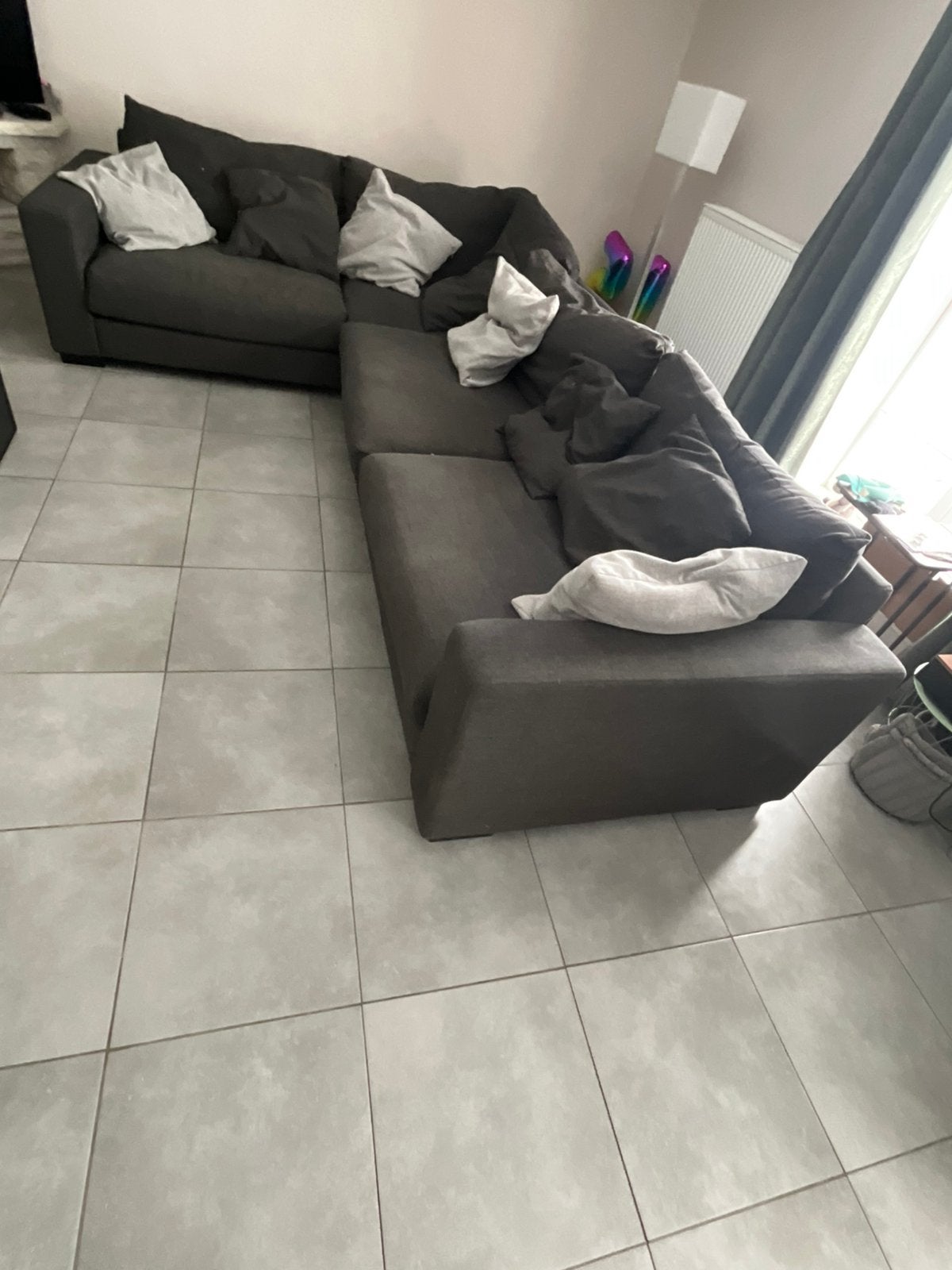 Canapé d’angle, Maison & Meubles, Canapés | Sofas & Chaises Longues, Utilisé, Quatre personnes ou plus, Moins de 150 cm, 75 à 100 cm