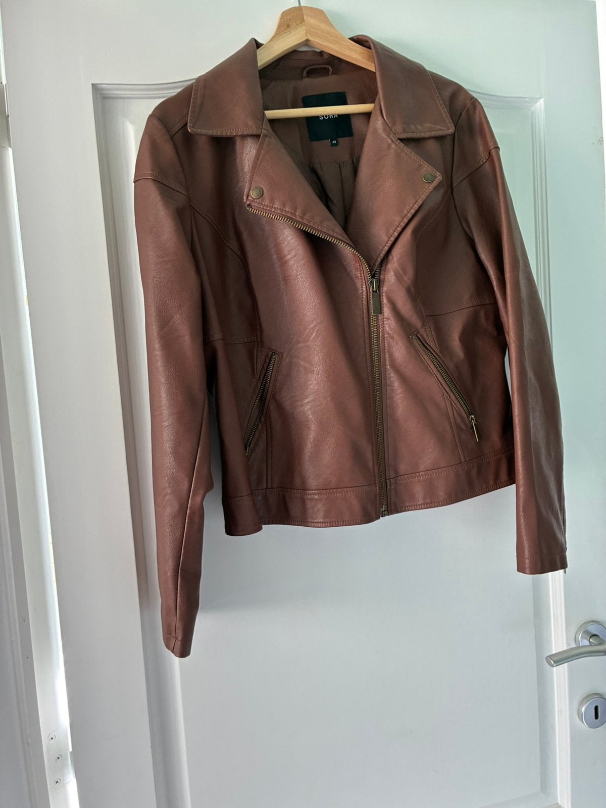 Vest, Brun, Enlèvement, Manteau, Taille 42/44 (L)
