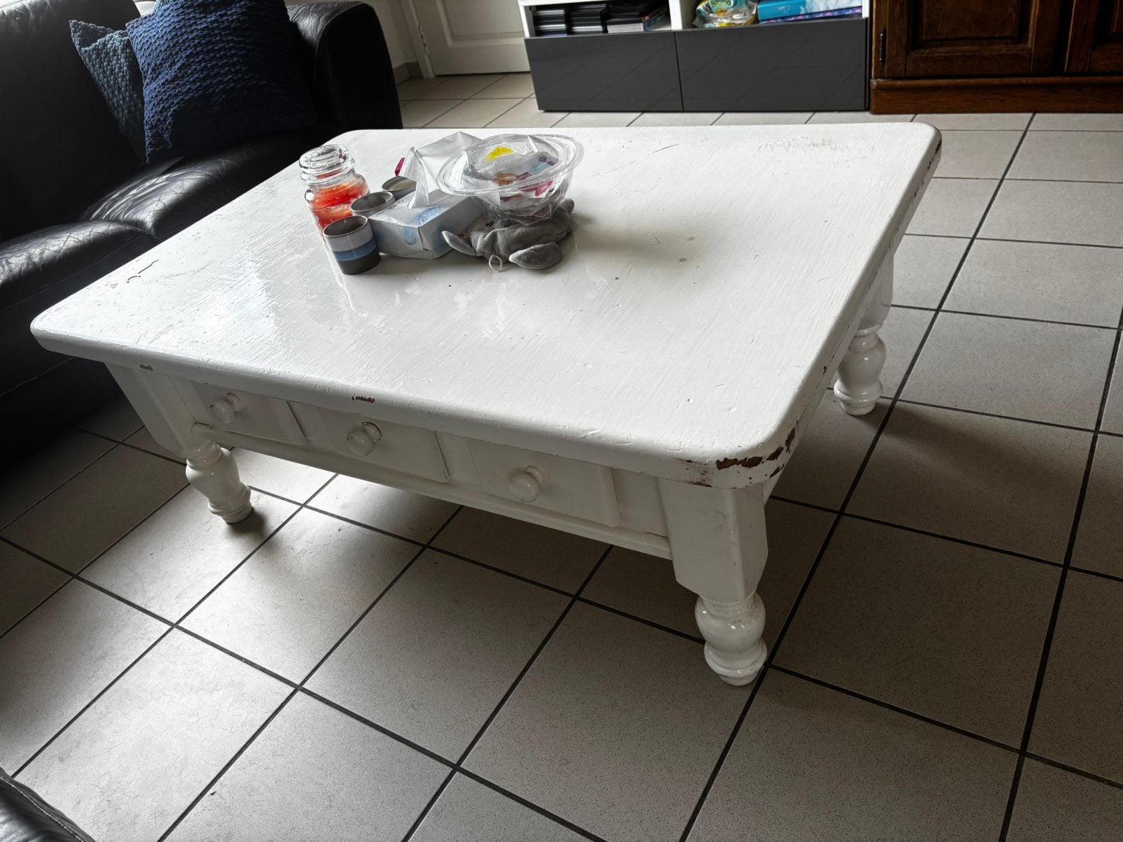 Gratis salontafel, Huis en Inrichting, Ophalen, Gebruikt