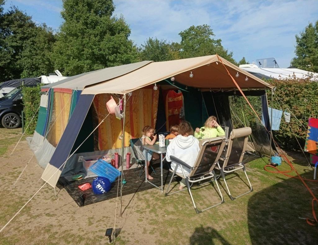 Raclet Iris 230 retro, Caravans en Kamperen, Vouwwagens, Raclet, Aanwezig, Ophalen
