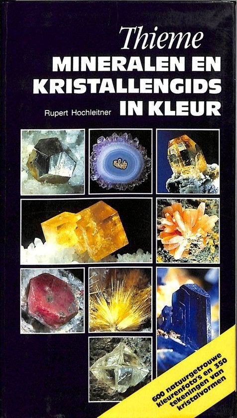 boek: Thieme mineralen-en kristallengids in kleur+Edelstenen, Boeken, Ophalen of Verzenden, Gelezen