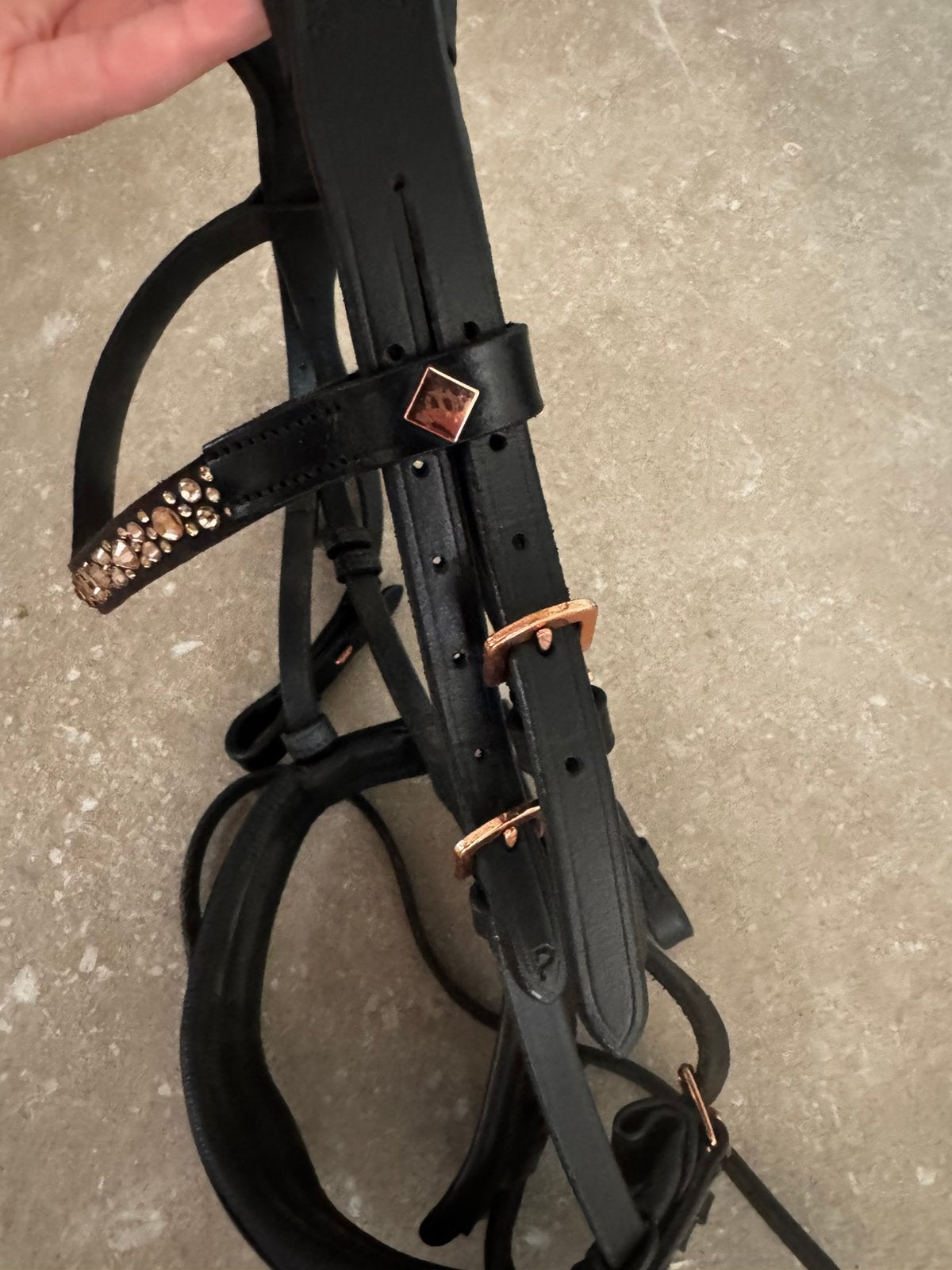 Prachtig hoofdstel Imperial horseriding IHR limited edition, Dieren en Toebehoren, Ophalen of Verzenden, Nieuw, Frontriem