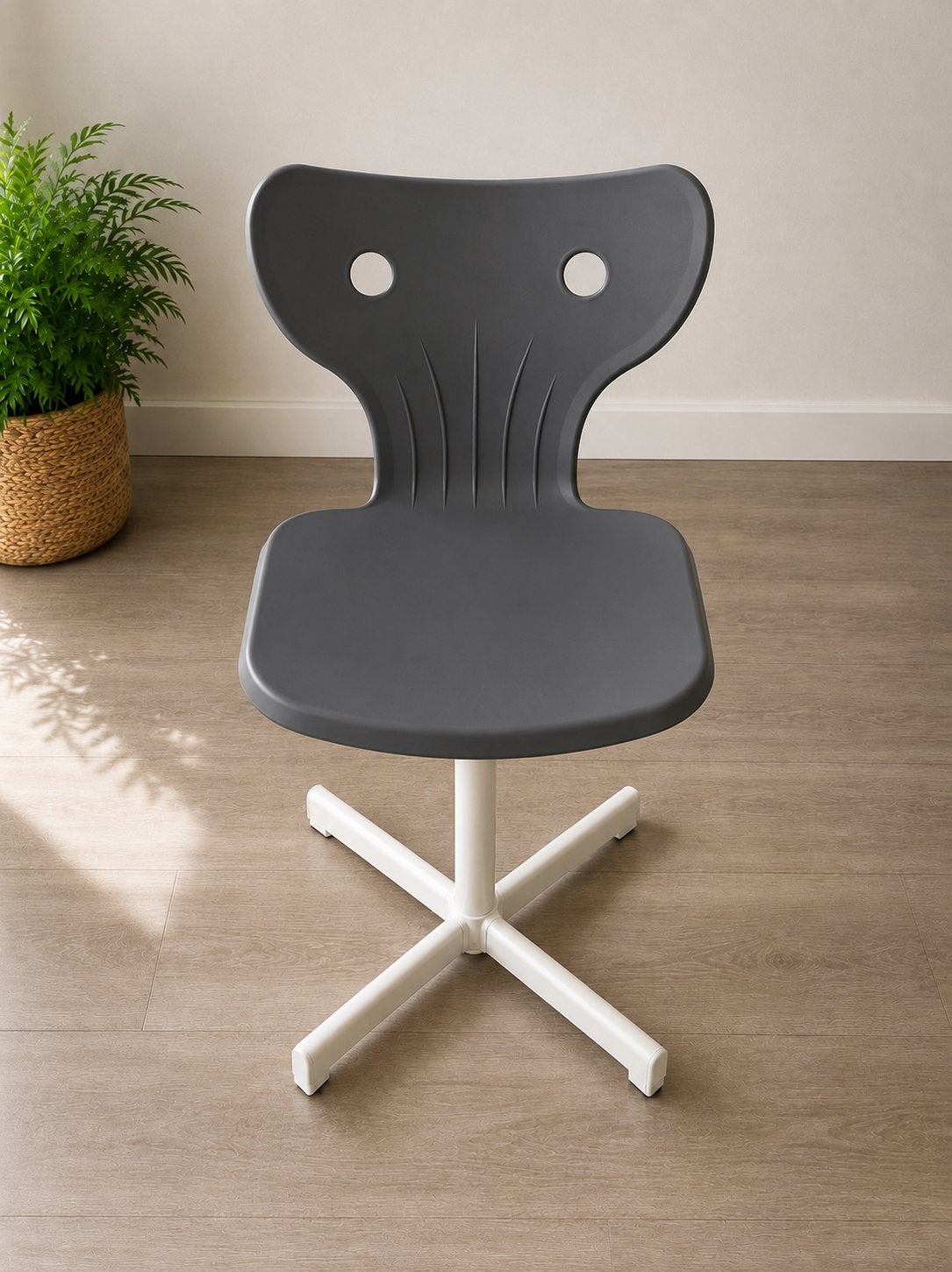 Chaise IKEA grise, Maison & Meubles, Gris, Enlèvement, Utilisé, Chaise de bureau