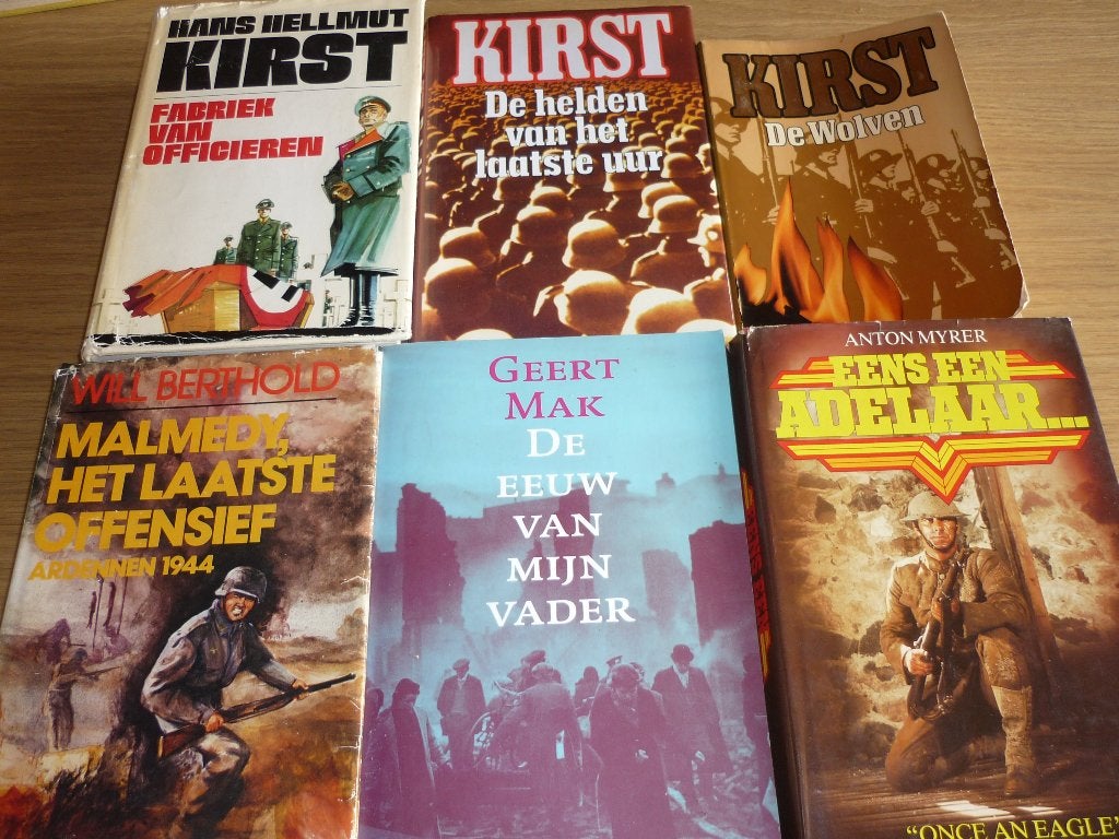 Oorlogsboeken, Boeken, Ophalen of Verzenden
