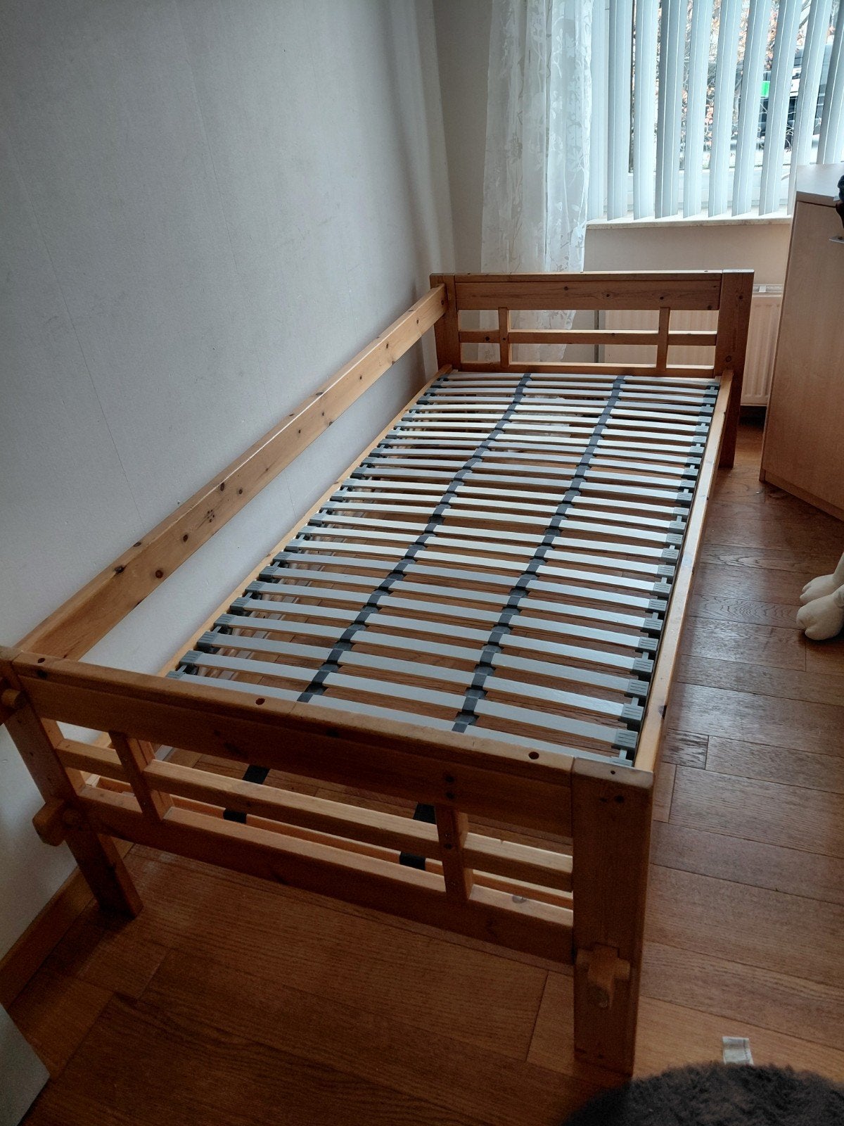 Éénpersoonsbed, Ophalen