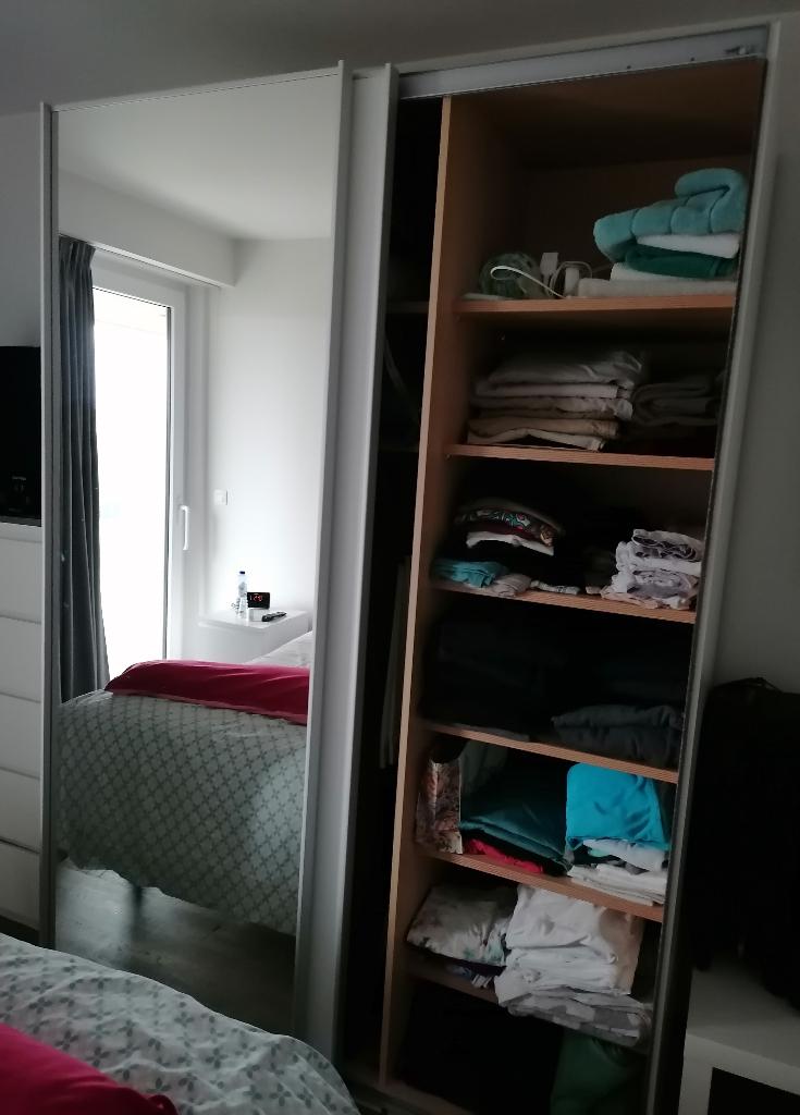 Kleerkast, Maison & Meubles, Armoires | Penderies & Garde-robes, Comme neuf, 200 cm ou plus, 100 à 150 cm, 50 à 75 cm, Avec porte(s)