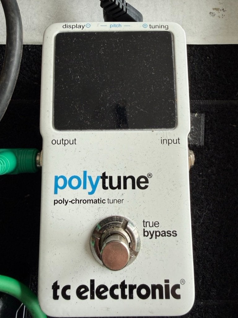 TC Electronic PolyTune — accordeur pour guitare/basse, Musique & Instruments, Enlèvement ou Envoi, Utilisé, Autres types
