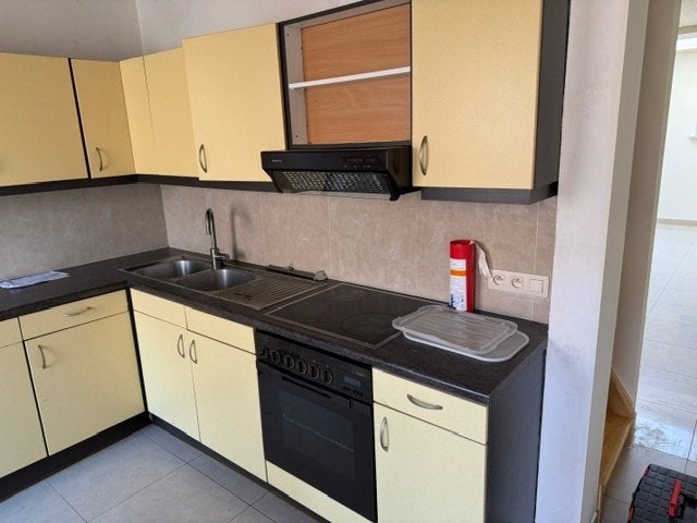 Keuken, Jaune, Composite, Enlèvement, Utilisé