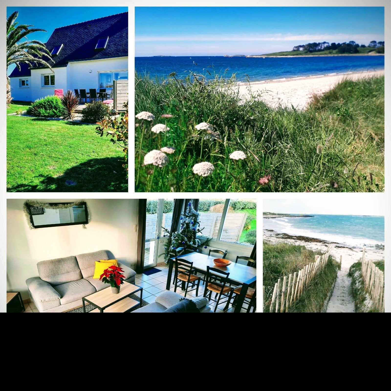 Septembre en Bretagne - Maison mer plage jardin, Propriétaire, Maison de campagne ou Villa, Campagne, Lit enfant