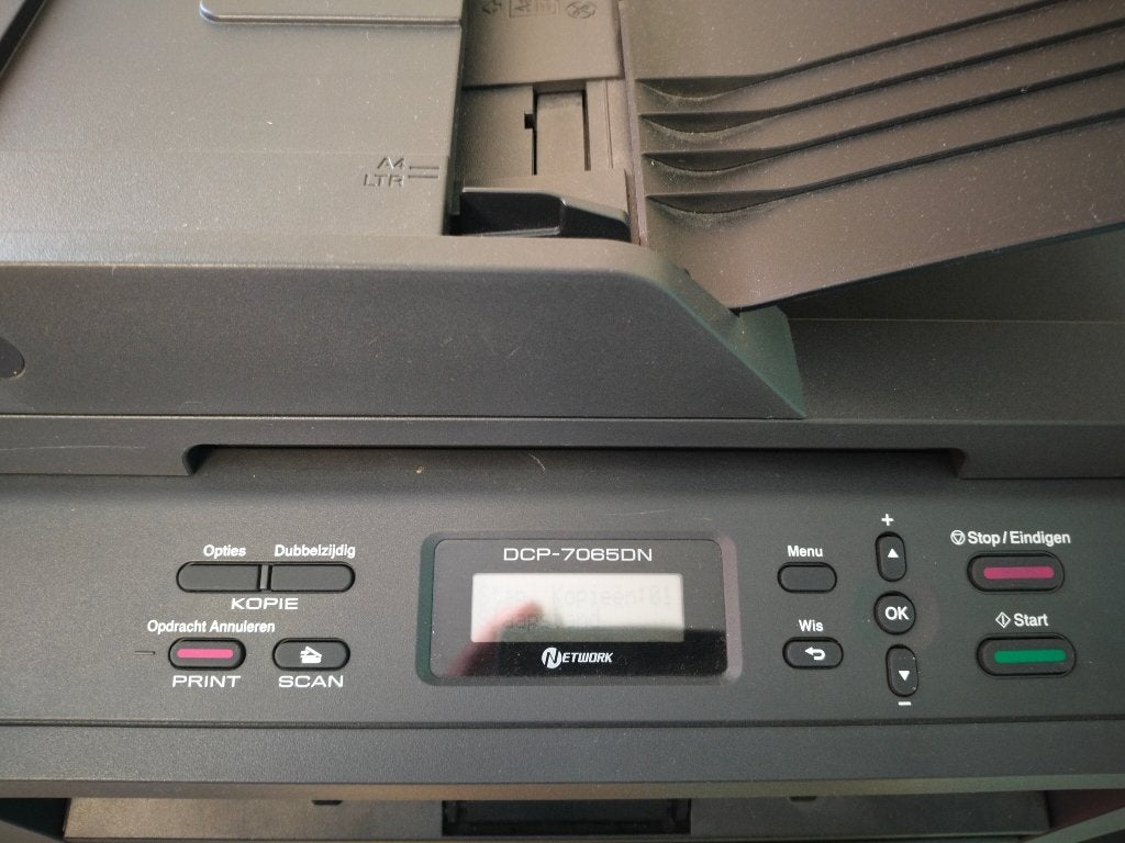 Brother printer DCP7065DN (incl. 2 toners), Computers en Software, Ophalen, Gebruikt, Kopieren, Printer