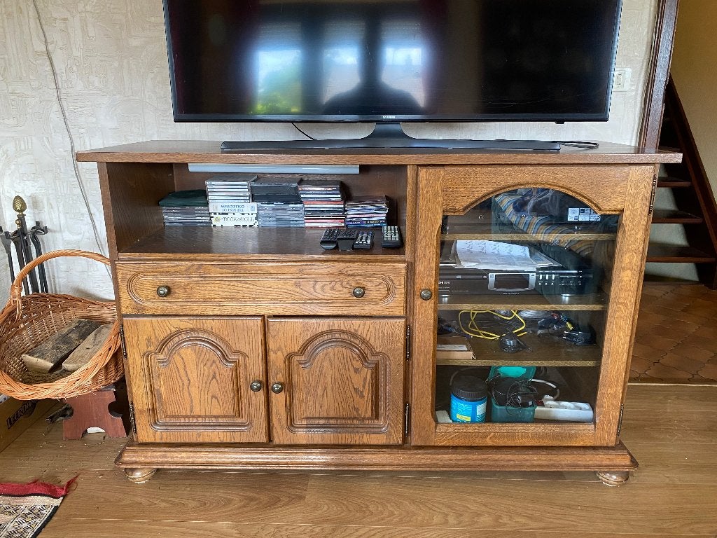 Meuble TV, Enlèvement
