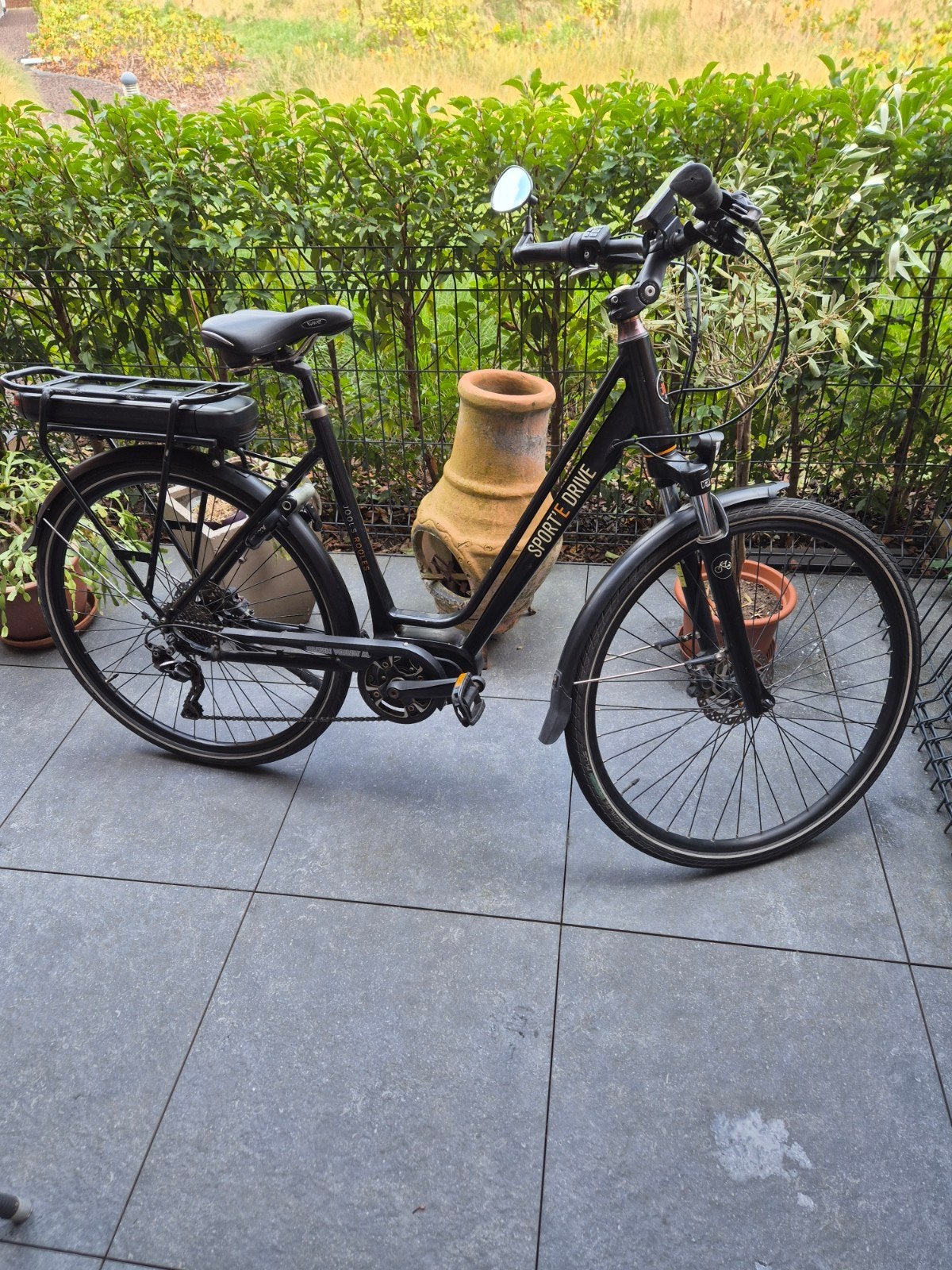 stads ebike, Gebruikt, 51 tot 55 cm, 50 km per accu of meer, Ophalen
