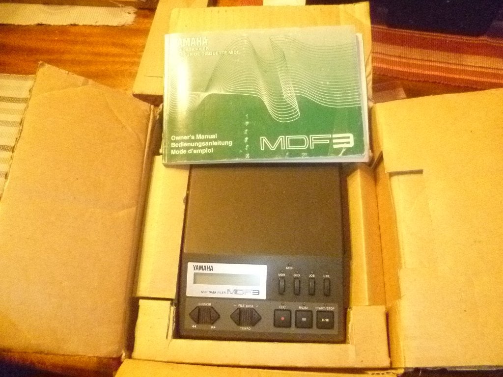 yamaha mdf 3 midispeler, Enlèvement