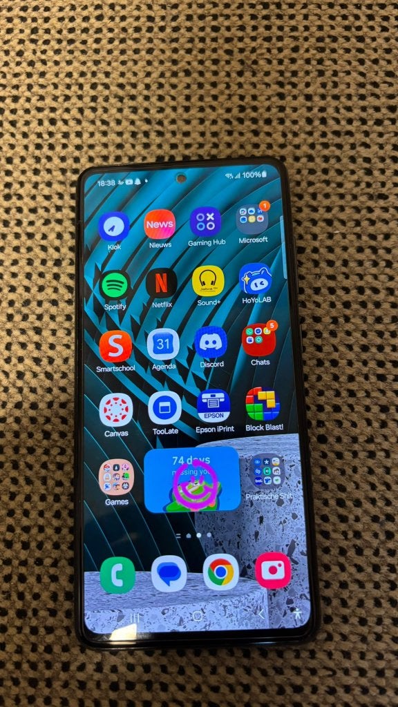 Samsung Galaxy A52s 5G 128GB – Zwart – Als nieuw, Gebruikt, Zwart, Touchscreen, Ophalen of Verzenden