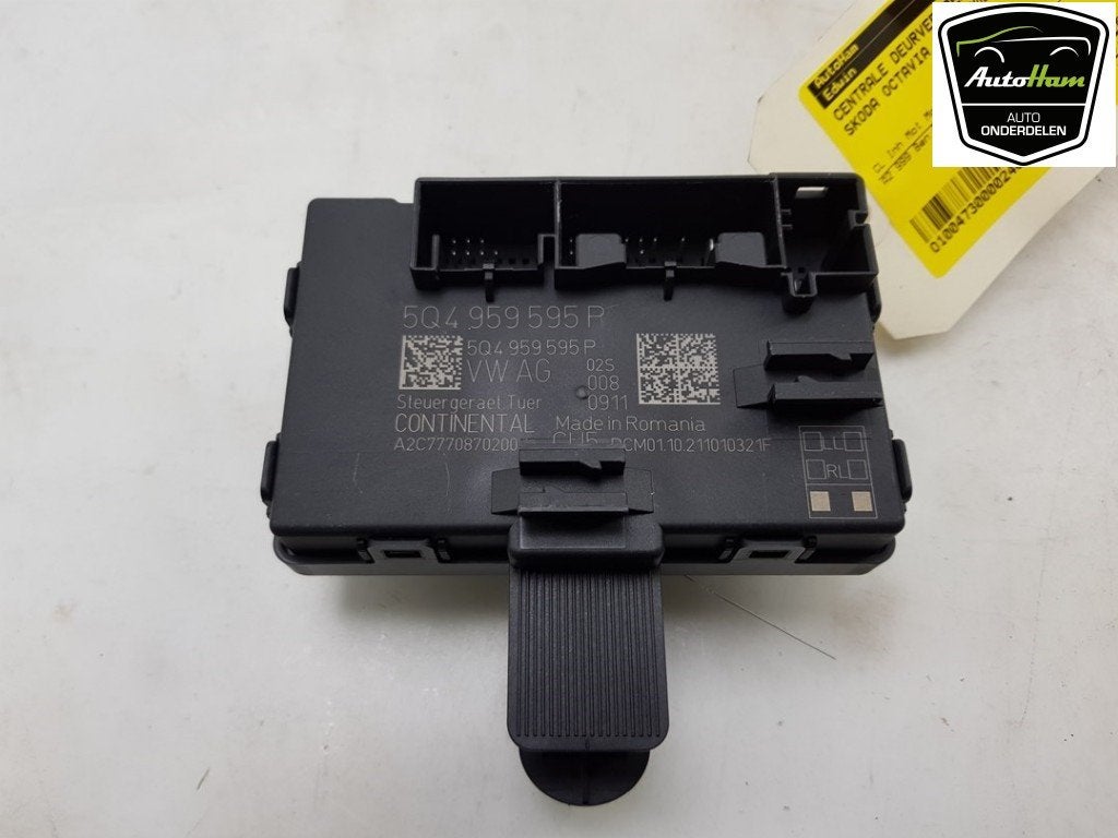COMPUTER CENTRALE VERGRENDELING Skoda Octavia (NXAA), Gebruikt, Skoda, Continental AG, Continental-Plaza 1
30175  Hannover, DE