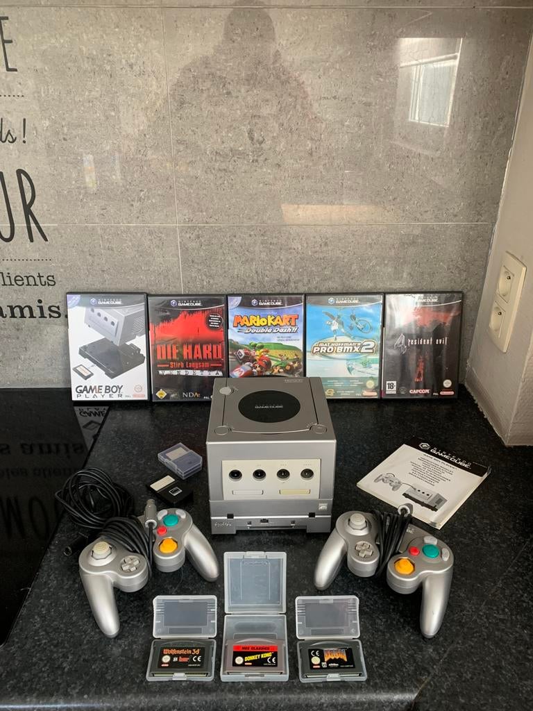Nintendo Gamecube, Games en Spelcomputers, Ophalen of Verzenden, Zo goed als nieuw, Met GameBoy player
