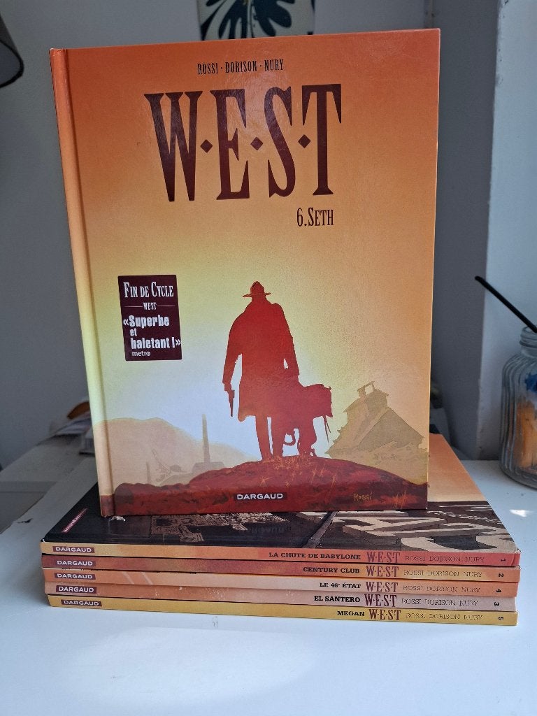 W.E.S.T. TOMES 1 à 6 SERIE COMPLETE TBE TOUS EO, Livres, Série complète ou Série, Enlèvement ou Envoi, Comme neuf