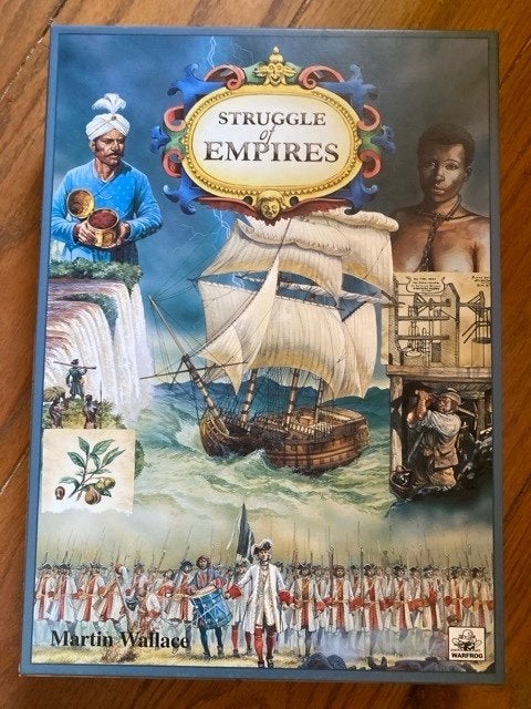STRUGGLE OF EMPIRES - super jeu Martin Wallace, Envoi