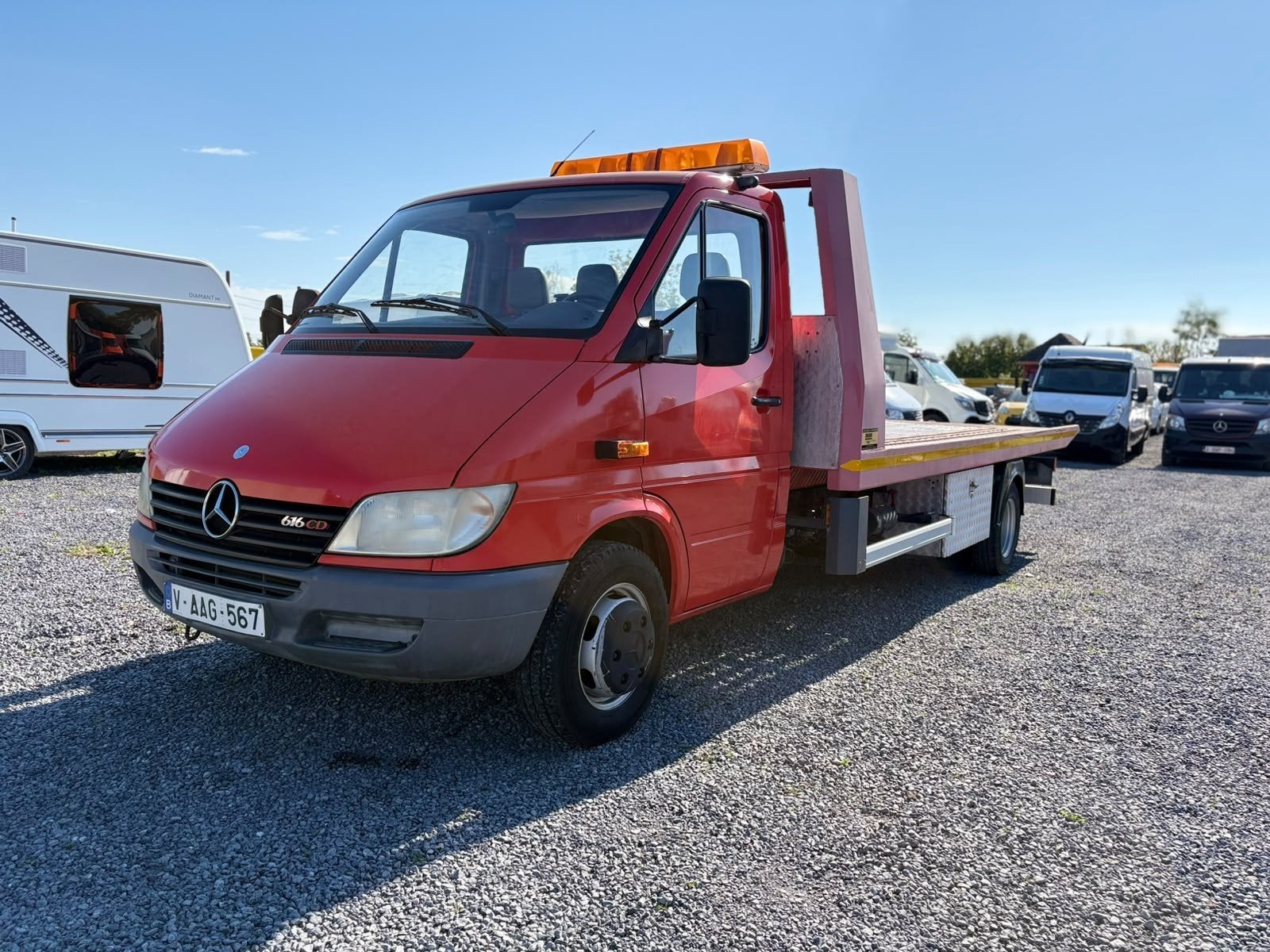 mercedes sprinter 616, Ophalen