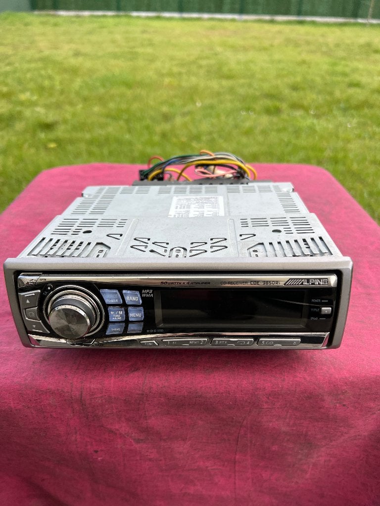 Alpine CDE - 9850RI Autoradio, Autos : Divers, Autoradios, Enlèvement, Comme neuf