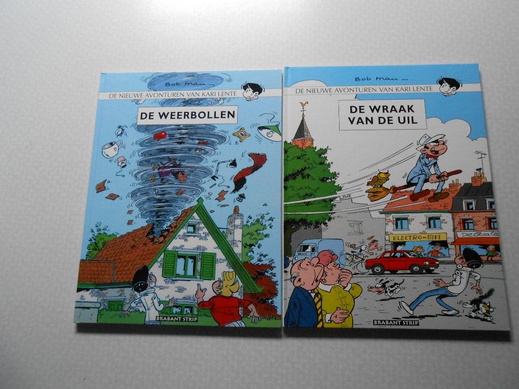 kari lente volledige reeks 1ste druk HC brabant strip., Boeken, Bob Mau, Complete serie of reeks, Nieuw, Ophalen of Verzenden